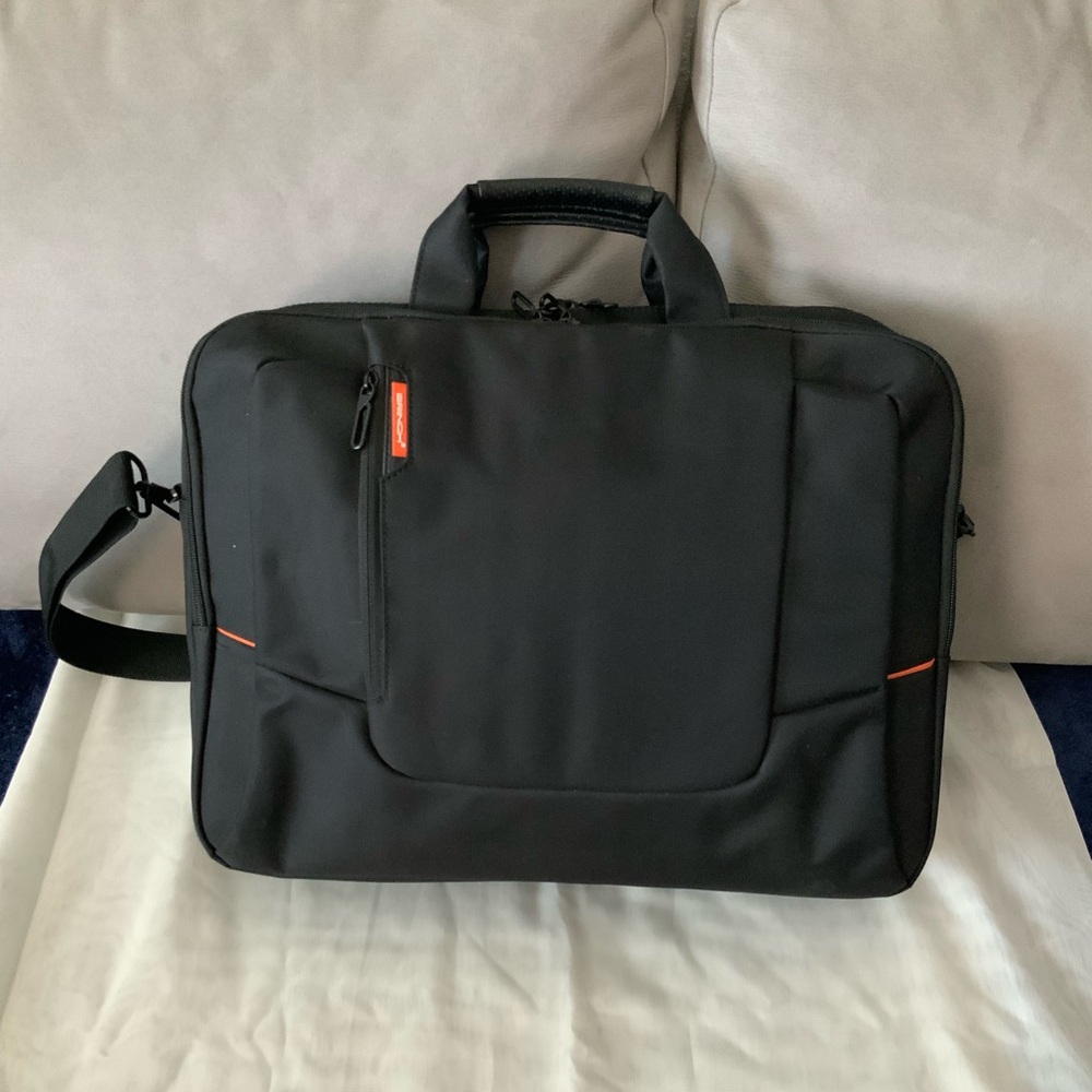 Brinch Laptop bag Messenger Nylon Black Backpack